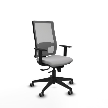 Chaise de Bureau Piqueras y Crespo 1D066G0 Gris clair