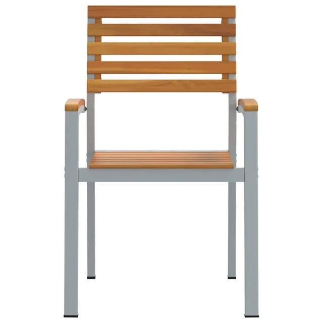 Chaise de jardin 8 pcs Marron 56 x 57 x 87 cm