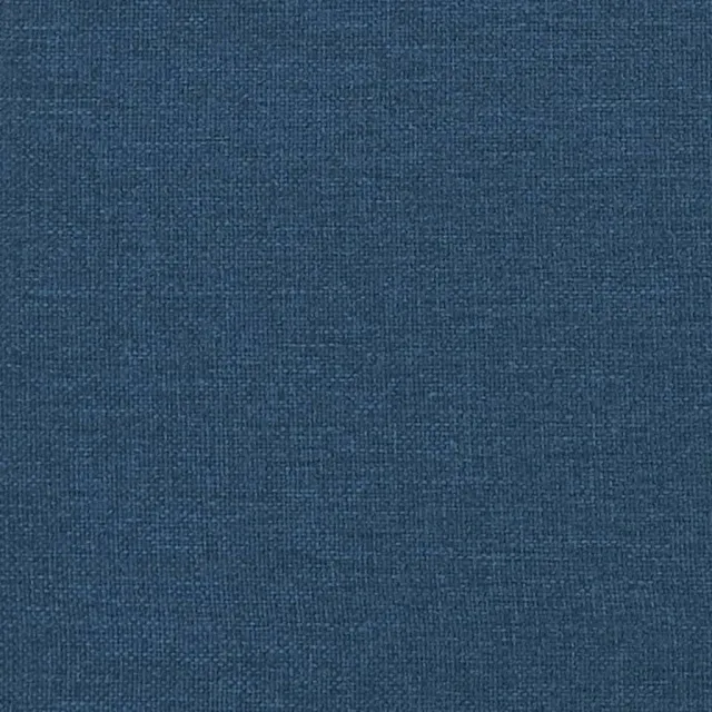 Cadre de lit sans matelas bleu 100x200 cm tissu