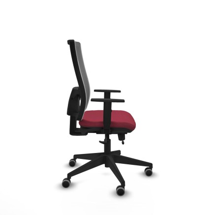 Chaise de Bureau Piqueras y Crespo 1D066G0 Bordeaux 2