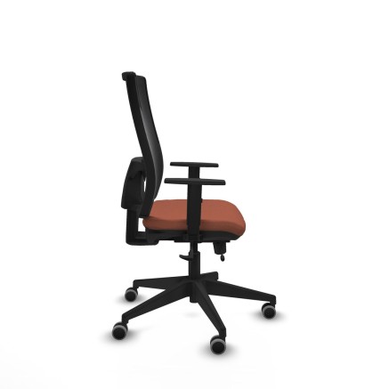 Sedia da Ufficio Piqueras y Crespo 1D066G0 Marrone Nero 2
