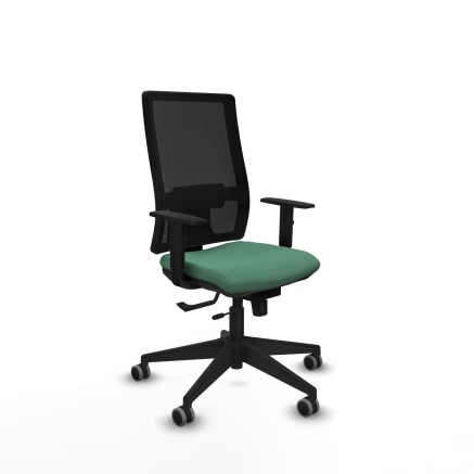 Chaise de Bureau Piqueras y Crespo 1D066G0 Vert émeraude