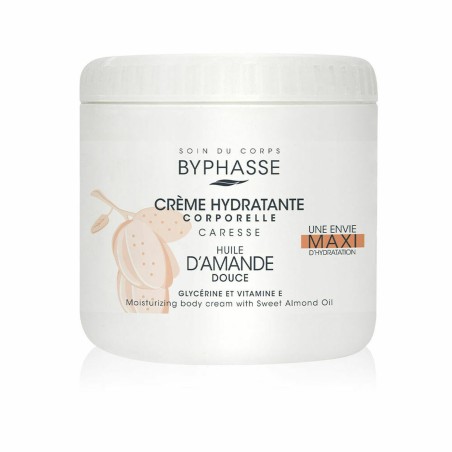Vochtinbrengende Body Crème Byphasse Zoete amandel (500 ml)