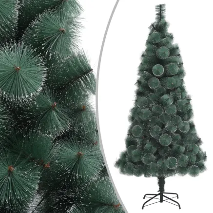 Sapin de Noël artificiel avec support Vert 120 cm PET