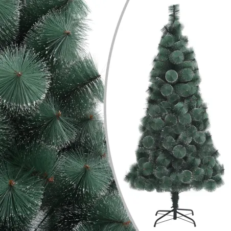 Sapin de Noël artificiel avec support Vert 120 cm PET