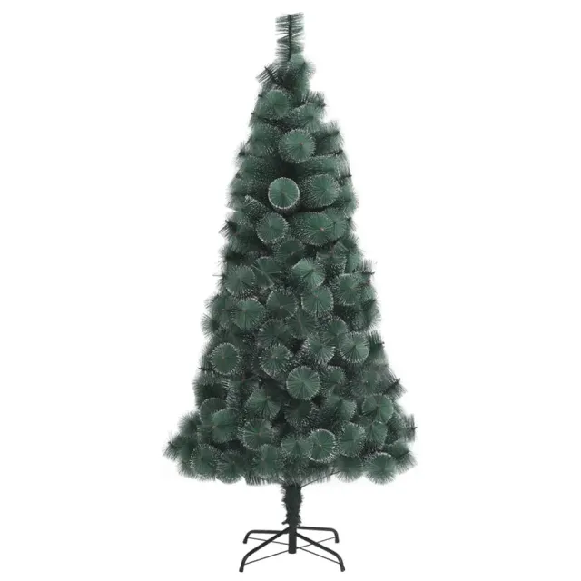 Sapin de Noël artificiel avec support Vert 180 cm PET