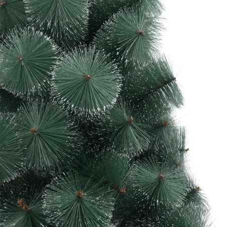 Sapin de Noël artificiel avec support Vert 180 cm PET