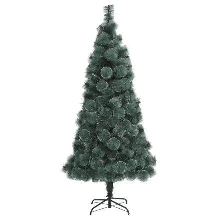 Sapin de Noël artificiel avec support Vert 240 cm PET 2