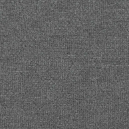 Cadre de lit sans matelas gris foncé 100x200 cm tissu