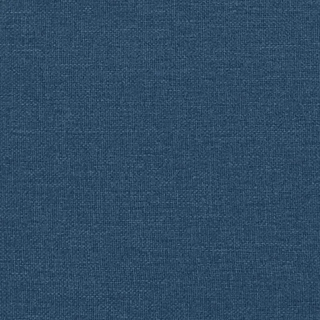 Cadre de lit sans matelas bleu 100x200 cm tissu