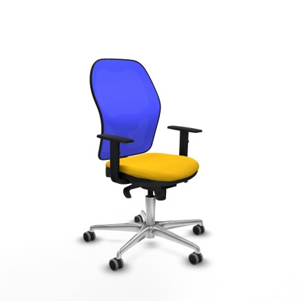 Sedia da Ufficio Jorquera Piqueras y Crespo 1D086G0 Giallo