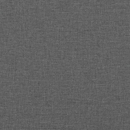 Cadre de lit sans matelas gris foncé 120x200 cm tissu