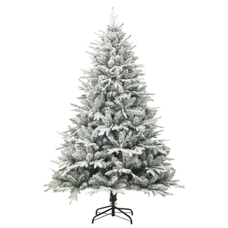 Sapin de Noël artificiel à flocons de neige Vert 150 cm PVC/PE