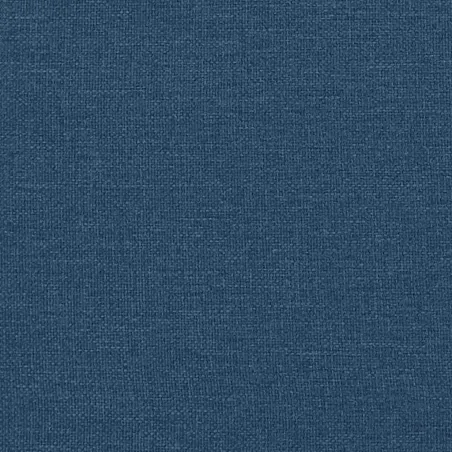 Cadre de lit sans matelas bleu 120x200 cm tissu