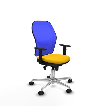 Sedia da Ufficio Jorquera Piqueras y Crespo 1D086N0 Giallo