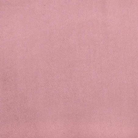 Cadre de lit sans matelas rose 120x190 cm velours