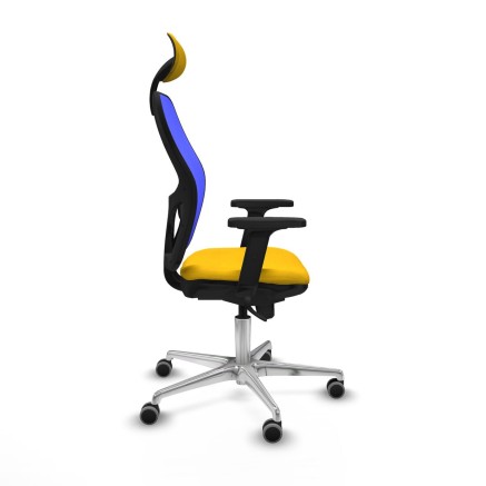 Office Chair Piqueras y Crespo 2D086G1 Yellow 2