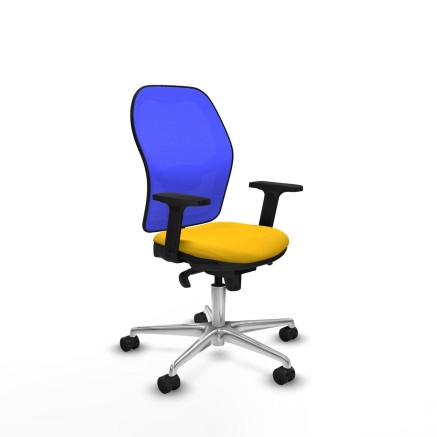 Sedia da Ufficio Jorquera Piqueras y Crespo 2D086N0 Giallo