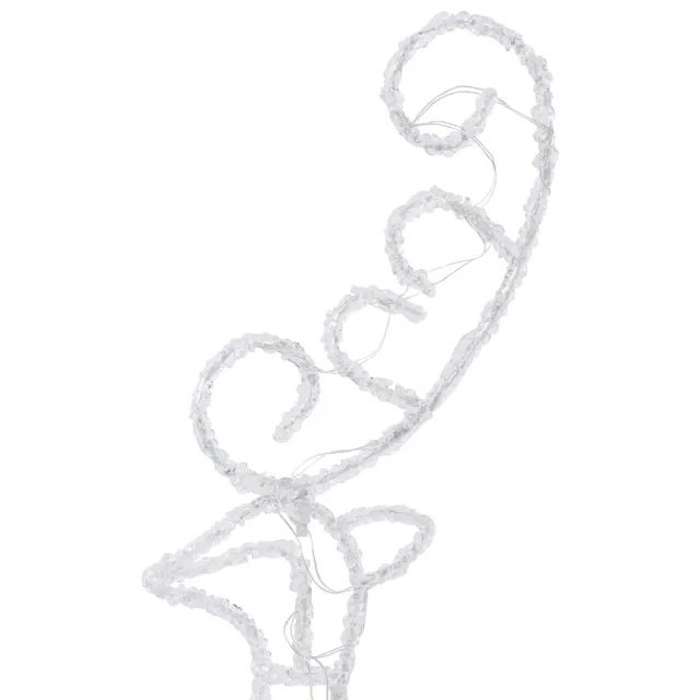 Renne/traîneaux Noël volant Acrylique 260x21x87 cm Bleu