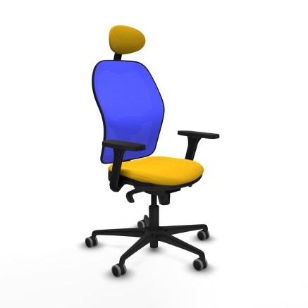 Sedia da Ufficio Piqueras y Crespo 3D036G1 Giallo