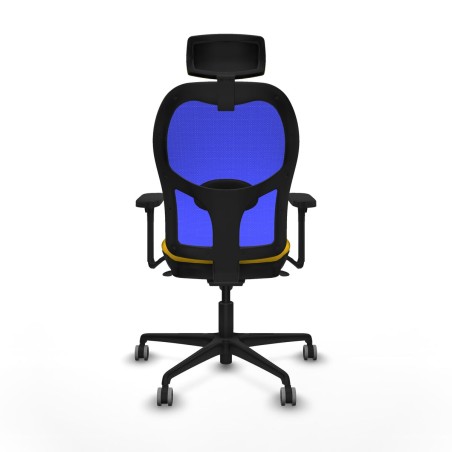 Sedia da Ufficio Jorquera Piqueras y Crespo 3D036G2 Giallo