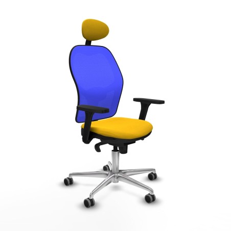 Chaise de Bureau Piqueras y Crespo 3D086G1 Jaune