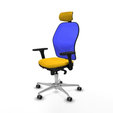 Sedia da Ufficio Jorquera Piqueras y Crespo 3D086G2 Giallo