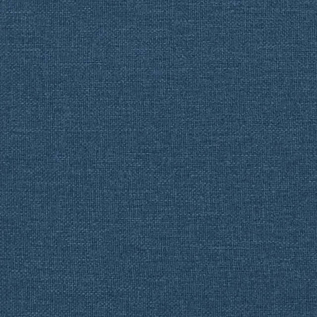 Sommier à lattes de lit avec matelas Bleu 100x200 cm Tissu