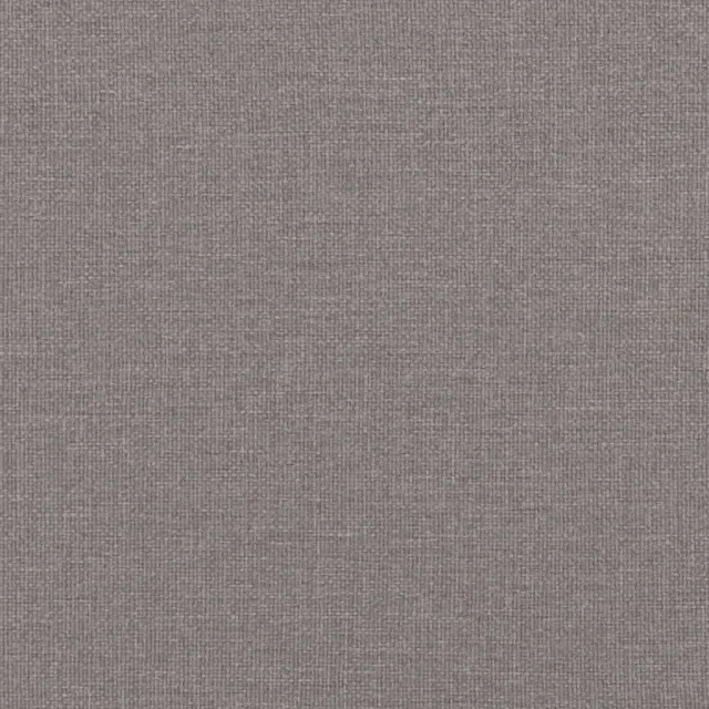 Sommier à lattes de lit avec matelas taupe 120x190 cm tissu