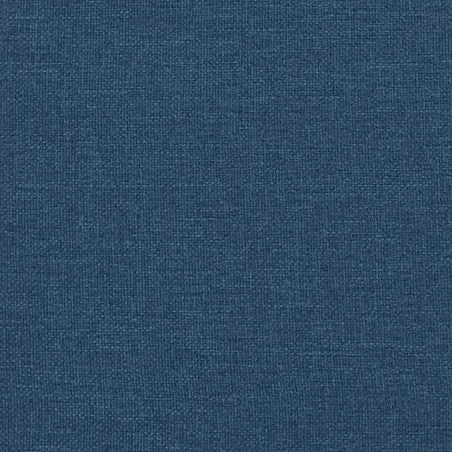 Sommier à lattes de lit avec matelas Bleu 140x190 cm Tissu