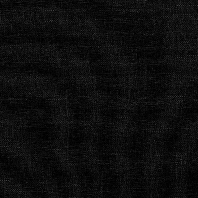 Sommier à lattes de lit avec matelas Noir 100x200 cm Tissu