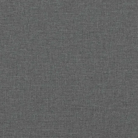 Sommier à lattes de lit avec matelas gris foncé 120x190cm tissu