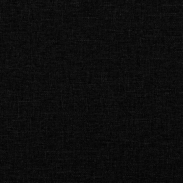 Sommier à lattes de lit avec matelas Noir 160x200 cm Tissu