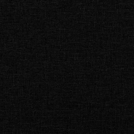 Sommier à lattes de lit avec matelas Noir 180x200 cm Tissu