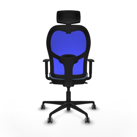 Chaise de Bureau avec Appui-tête Piqueras y Crespo 1D036G2 Bleu ciel