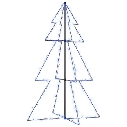 Arbre de Noël cône 200 LED d'intérieur/d'extérieur 98x150 cm 2