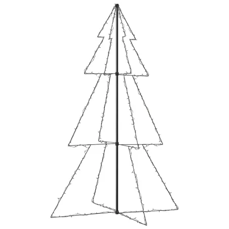 Arbre de Noël cône 240 LED d'intérieur/d'extérieur 118x180 cm
