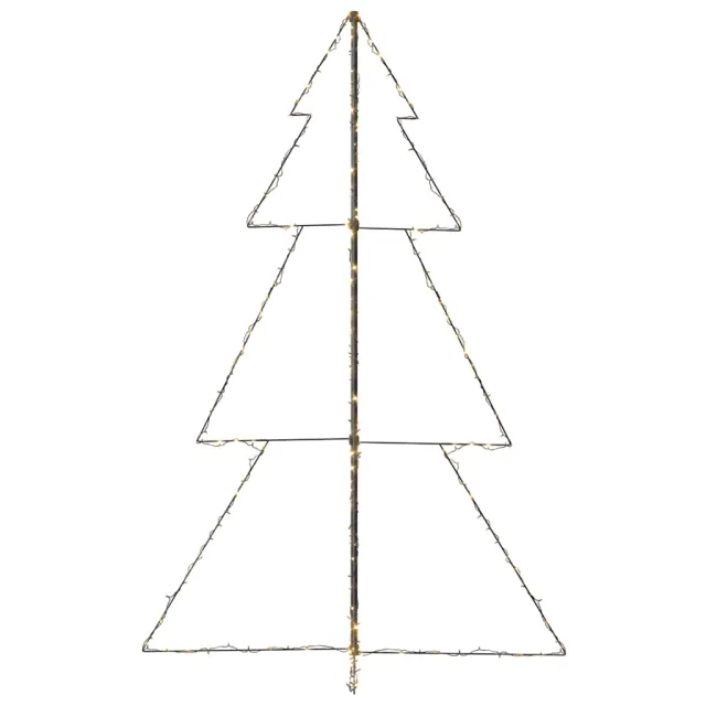 Arbre de Noël cône 240 LED d'intérieur/d'extérieur 118x180 cm