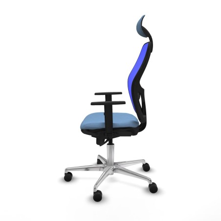 Sedia Ufficio con Poggiatesta Jorquera Piqueras y Crespo 1D086N1 Blu c