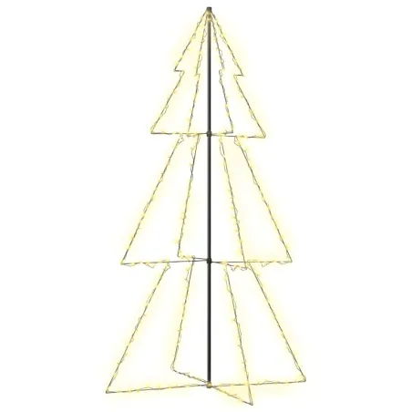 Arbre de Noël cône 300 LED d'intérieur/d'extérieur 120x220 cm