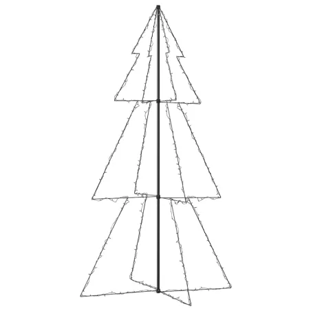 Arbre de Noël cône 300 LED d'intérieur/d'extérieur 120x220 cm