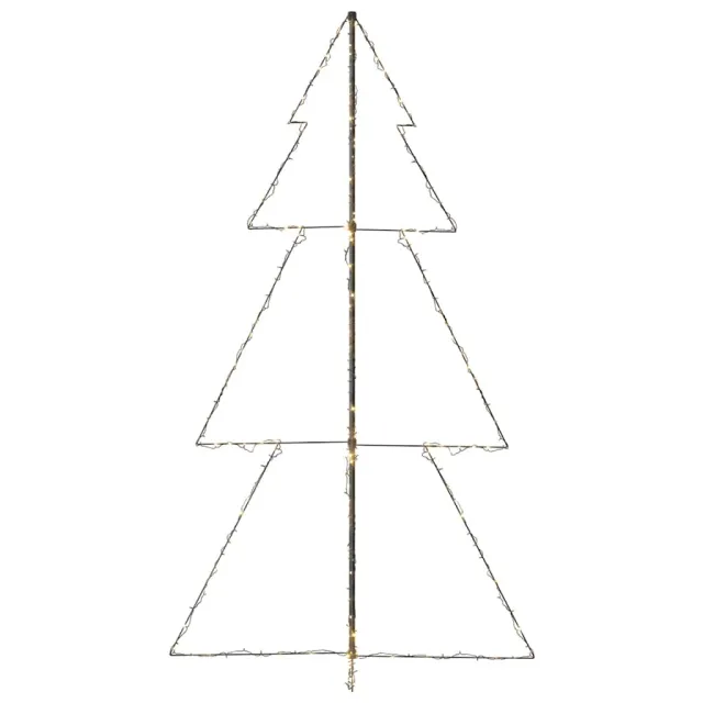 Arbre de Noël cône 300 LED d'intérieur/d'extérieur 120x220 cm