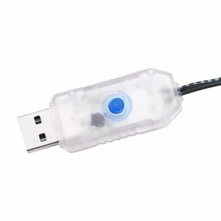 Arbre de Noël cône 300 LED d'intérieur/d'extérieur 120x220 cm