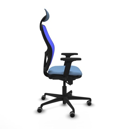 Sedia da Ufficio Piqueras y Crespo 2D036G1 Blu cielo 2