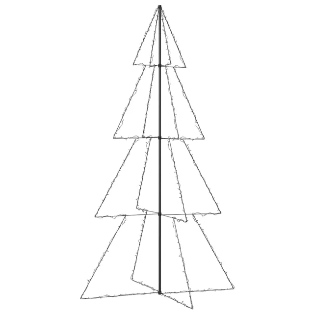 Arbre de Noël cône 360 LED d'intérieur/d'extérieur 143x250 cm