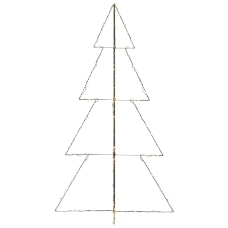 Arbre de Noël cône 360 LED d'intérieur/d'extérieur 143x250 cm