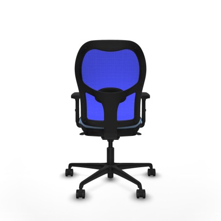 Chaise de Bureau Piqueras y Crespo 2D036N0 Bleu ciel