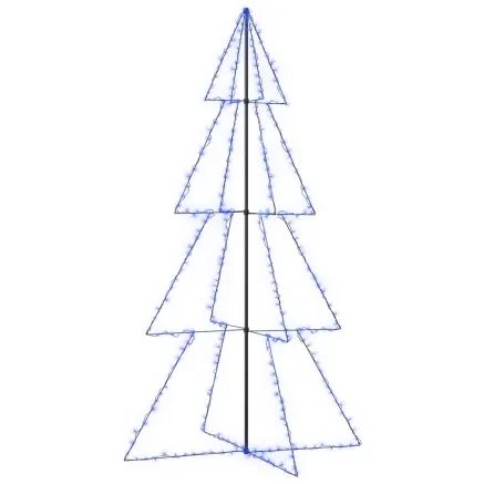 Arbre de Noël cône 360 LED d'intérieur/d'extérieur 143x250 cm 2