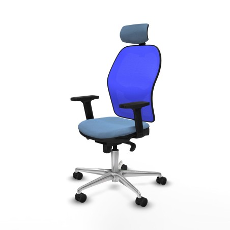 Sedia da Ufficio Piqueras y Crespo 2D086N2 Blu cielo