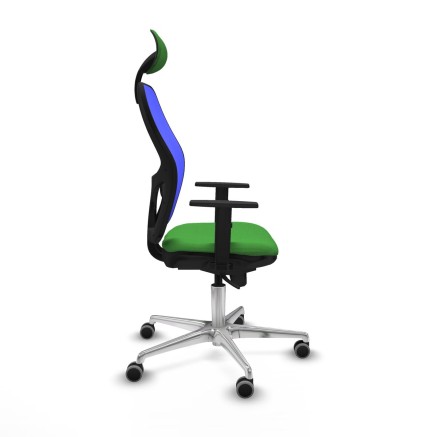 Office Chair with Headrest Jorquera Piqueras y Crespo 1D086G1 Green 2